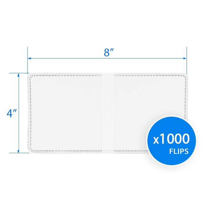 Guardhouse 4 x 4 Coin Flip - Unplasticized Bulk - 1000 Pack
