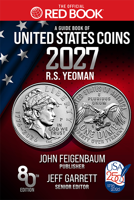 FUTURE RELEASE - Whitman 2027 Red Book Price Guide of United States Coins - Hardcover