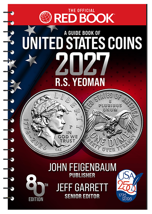 FUTURE RELEASE - Whitman 2027 Red Book Price Guide of United States Coins - Spiral