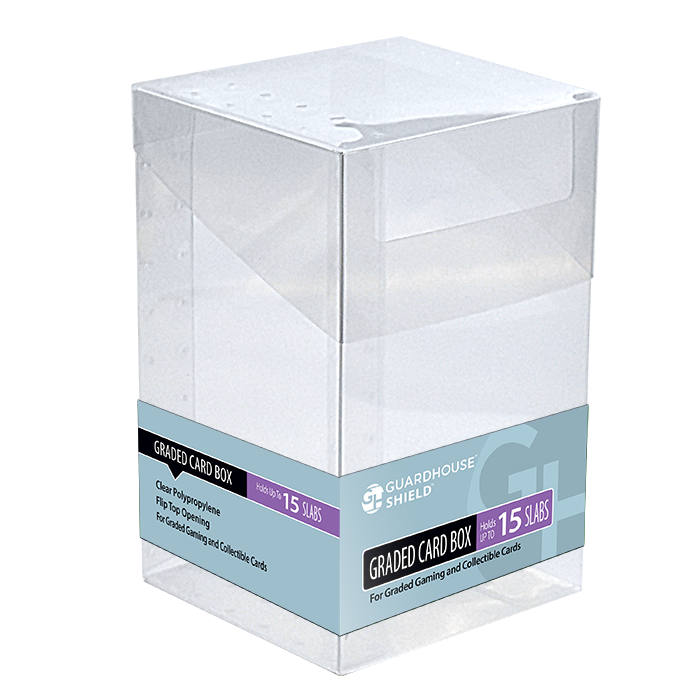 Guardhouse Clear Flip Top Box for PSA Slabs