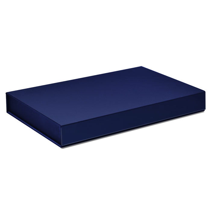 Magnetic Lid Display Box - Holds Guardhouse Currency Slab - Blue