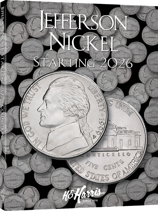 Jefferson Nickels Folder: 2026 - 2029