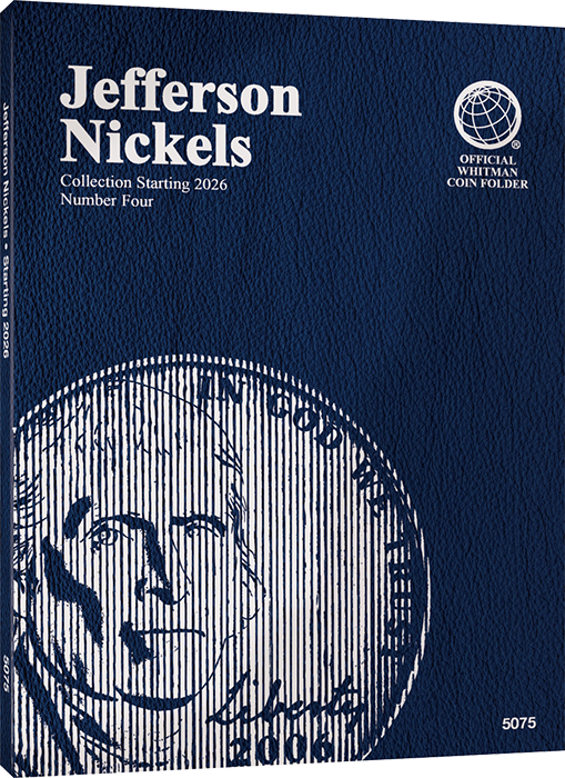Jefferson Nickel Coin Folder: 2026 - 2029