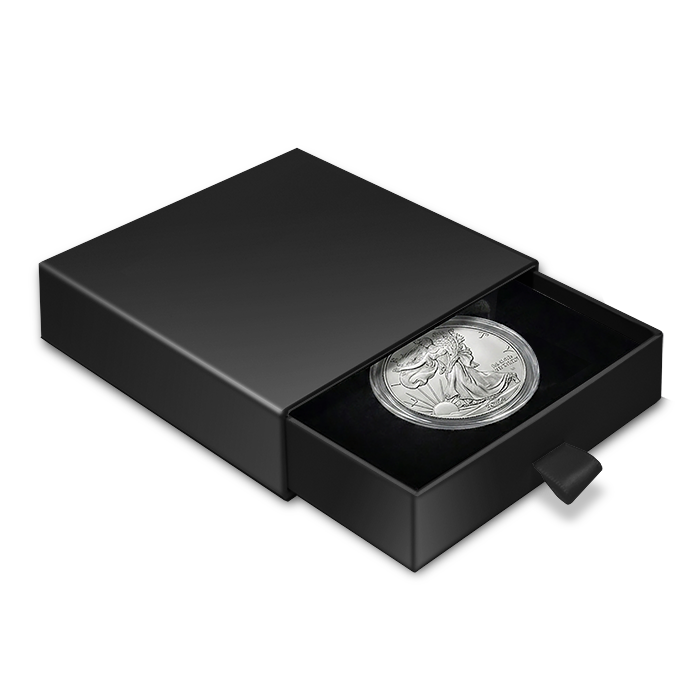 Guardhouse Slider Coin Capsule Box  - Large Capsule