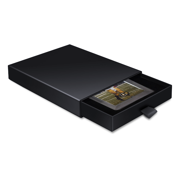 Guardhouse Slider Display Box for Trading Card Slabs - Beckett - Black