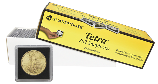 Tetra $20 St. Gaudens Gold Double Eagle Snaplocks - 25 PK