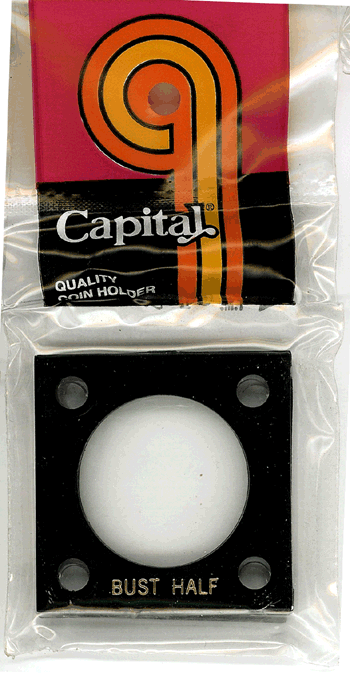 Capital Plastics 144 Coin Holder - Bust Half Dollar