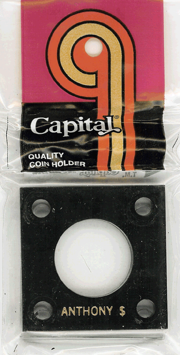 Capital Plastics 144 Coin Holder - S.B.A. Dollar