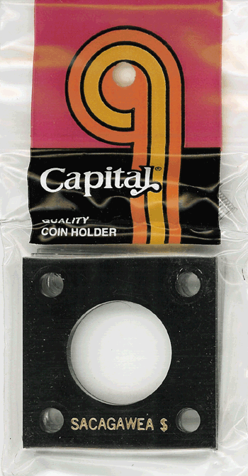 Capital Plastics 144 Coin Holder - Sacagawea Dollar