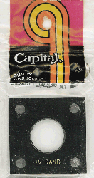 1/4 oz Krugerrand Capital Plastics Coin Holder 144 Black 2x2