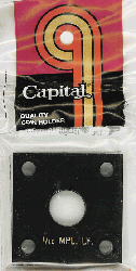 1/10 oz Maple Capital Plastics Coin Holder 144 Black 2x2