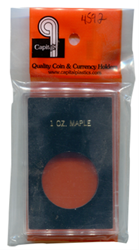 1 oz Maple Capital Plastics Coin Holder Caps Black 2x3 1 oz Maple Capital Plastics Coin Holder Caps Black, Capital, Caps