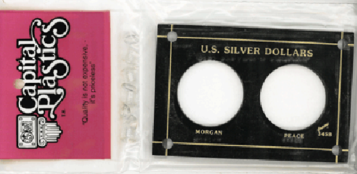 U.S. Silver Dollars  3x4.5