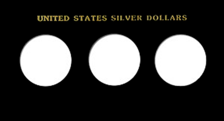 Capital Plastics U.S. Silver Dollars  Meteor U.S. Silver Dollars , Capital, MA31D