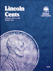 Lincoln Cents Coin Folder 1909 - 1940