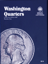 Washington Quarters Coin Folder 1932 - 1947