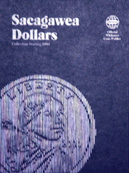 Whitman Sacagawea Dollar Coin Folder 2000 - 2010