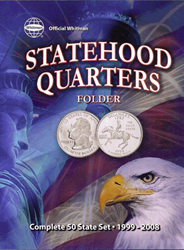 Official Whitman Statehood Quarters Folder 1999 - 2009