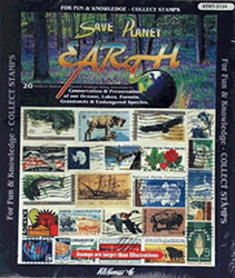 Planet Earth US- 20 Stamps