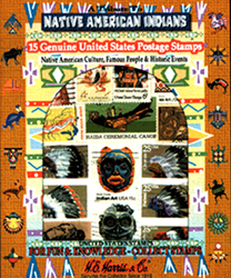 Native Americans US- 15 Stamps