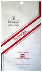 Showgard Stamp Mounts 127x264mm Clear