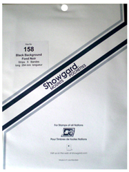 Showgard Stamp Mounts 158x264mm Black