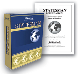 H.E. Harris Statesman Deluxe Stamp Album, Vol. 2