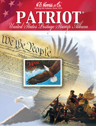 Patriot Stamp Album by HE Harris