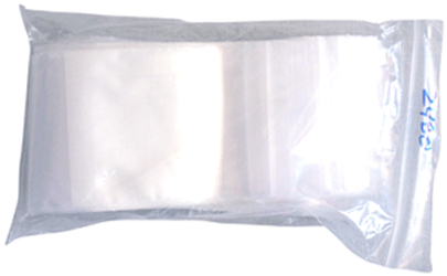 Zip Lock Bag - Write On 3x5