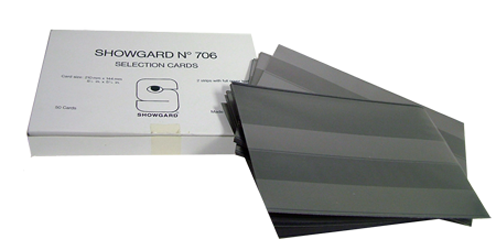 Showgard Selection Card 6x8 Black