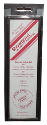 US01C - Showgard Mount Strip Sizes No.22 thru 52 - Clear US Mount Strip Sizes No.22 thru 52, US01, stamp supplies, stamp collection, showgard mounts, coinsupplyexpress