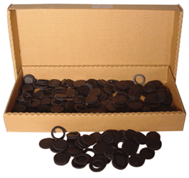 50.8mm Air Tite Black Rings - Bulk Pack 250