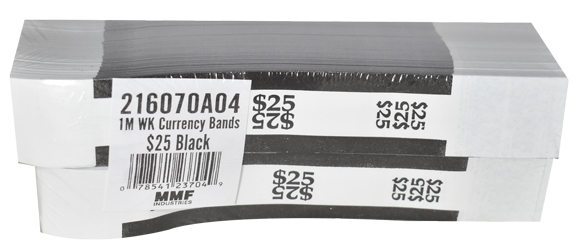 Currency Straps $25 - Black