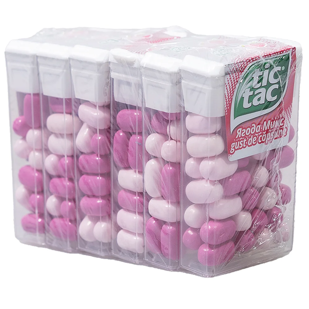 TIC TAC Бонбони плодов микс 6 бр x 18 г