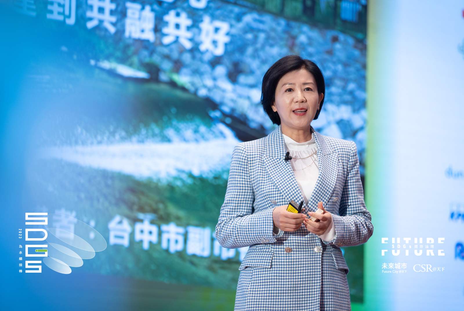 東大溪從臭水溝變網美景點 台中副市長王育敏:向「水」學包容多元,實踐DEI城市