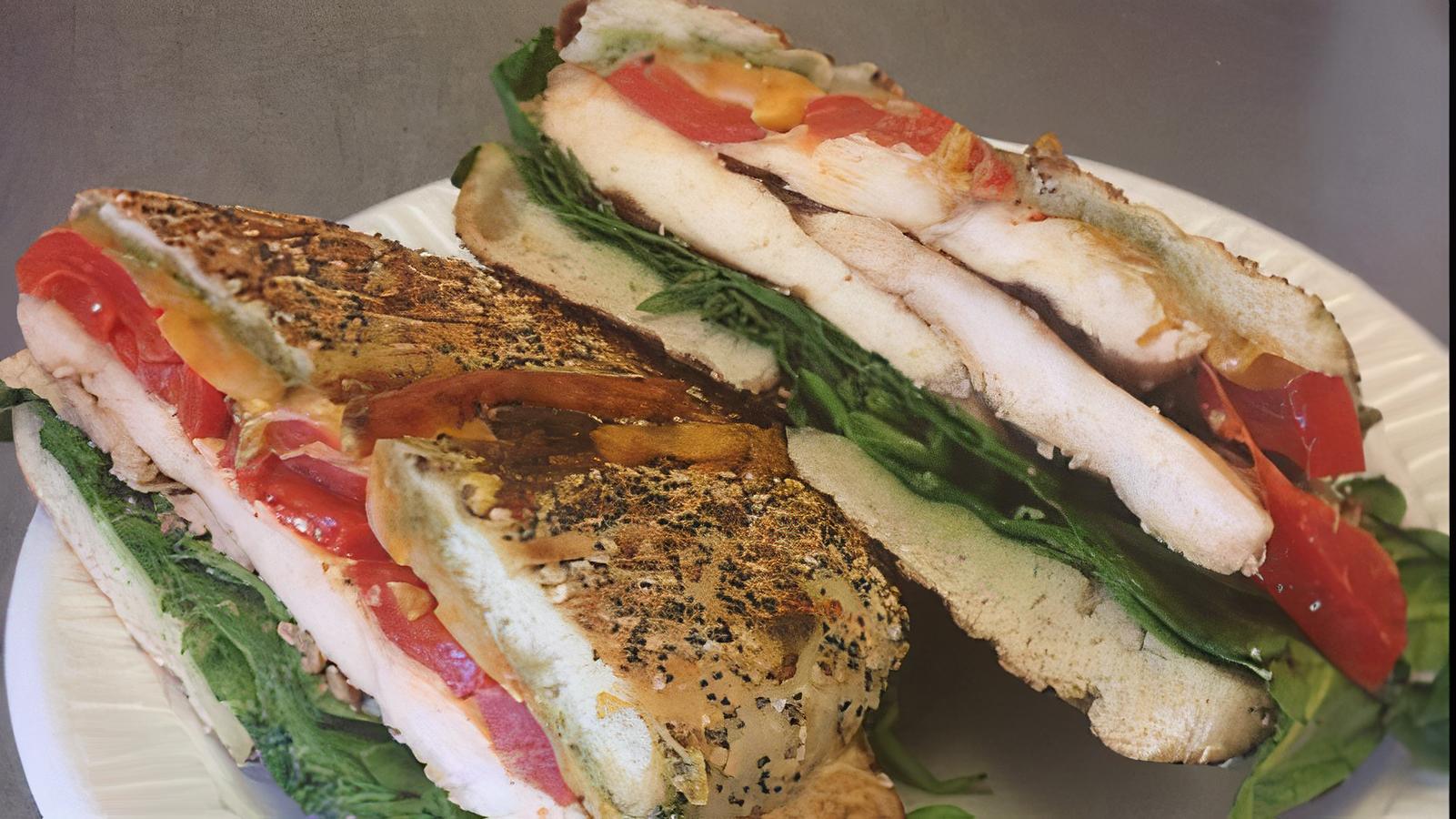 Fresh Mozzarella Sandwich.
