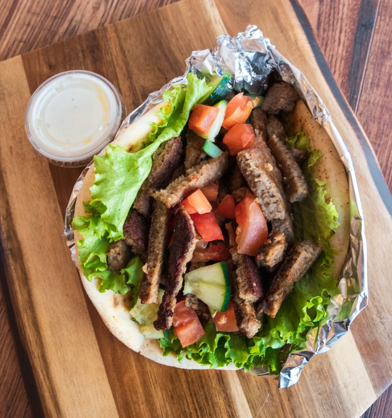 Beef Pita Wrap  