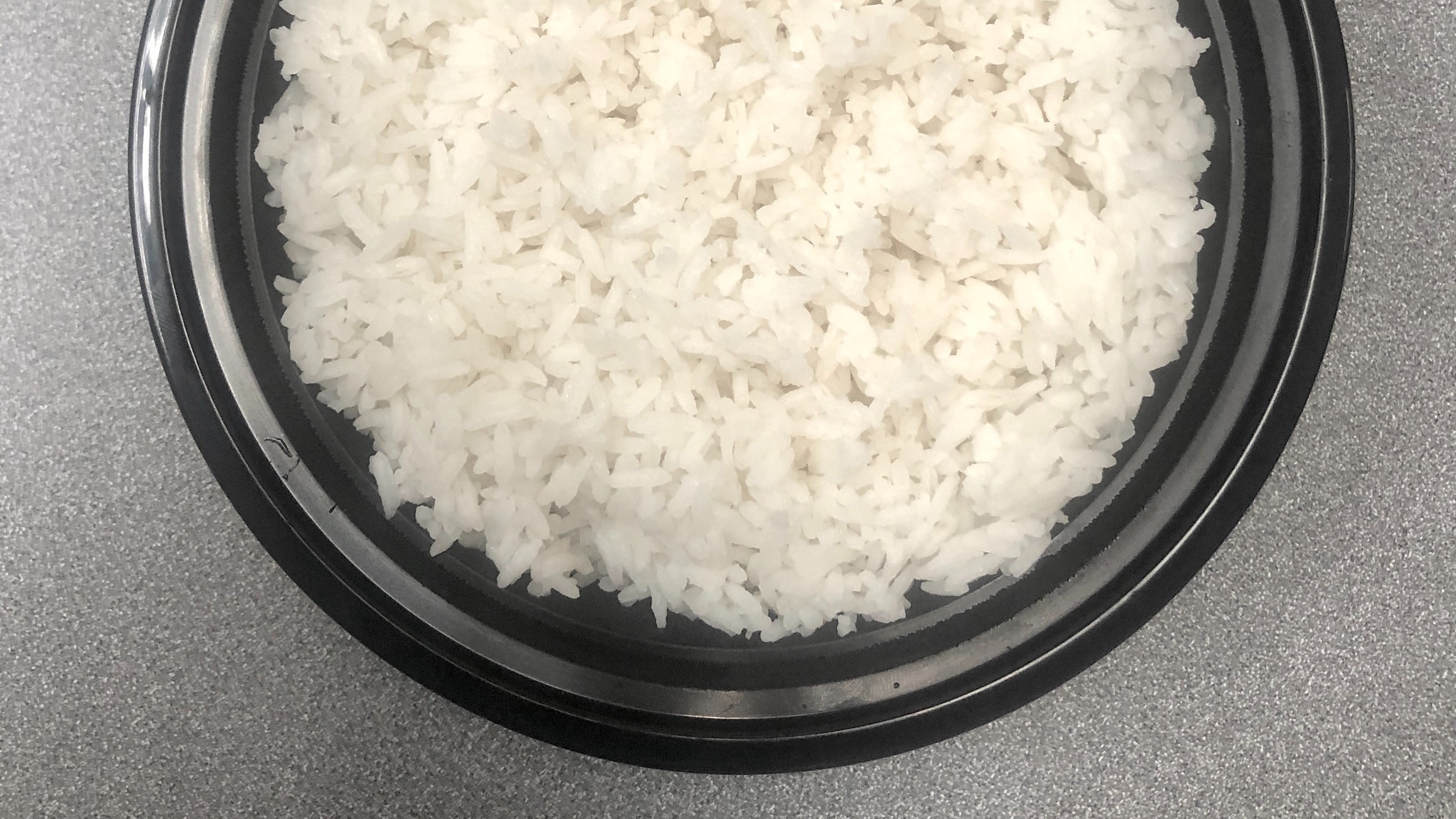 Steamed Rice.