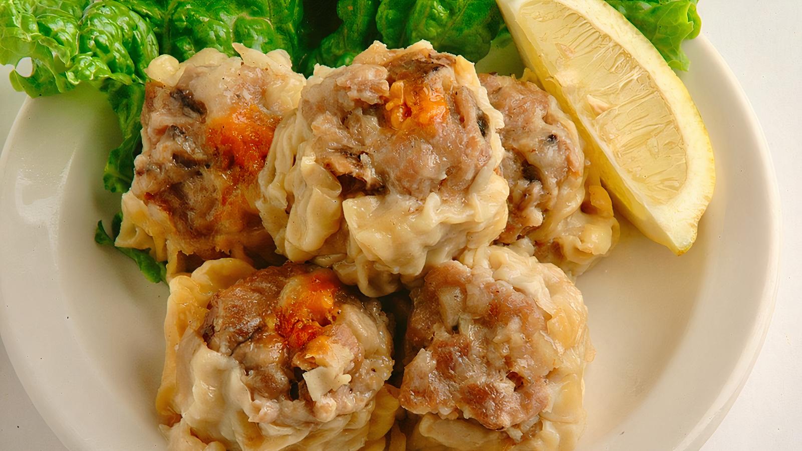 Frozen Siomai - Sweet and Spicy.