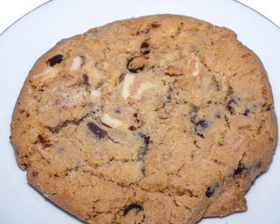 Maxi Cookie Chocolat blanc, noix de macadamia