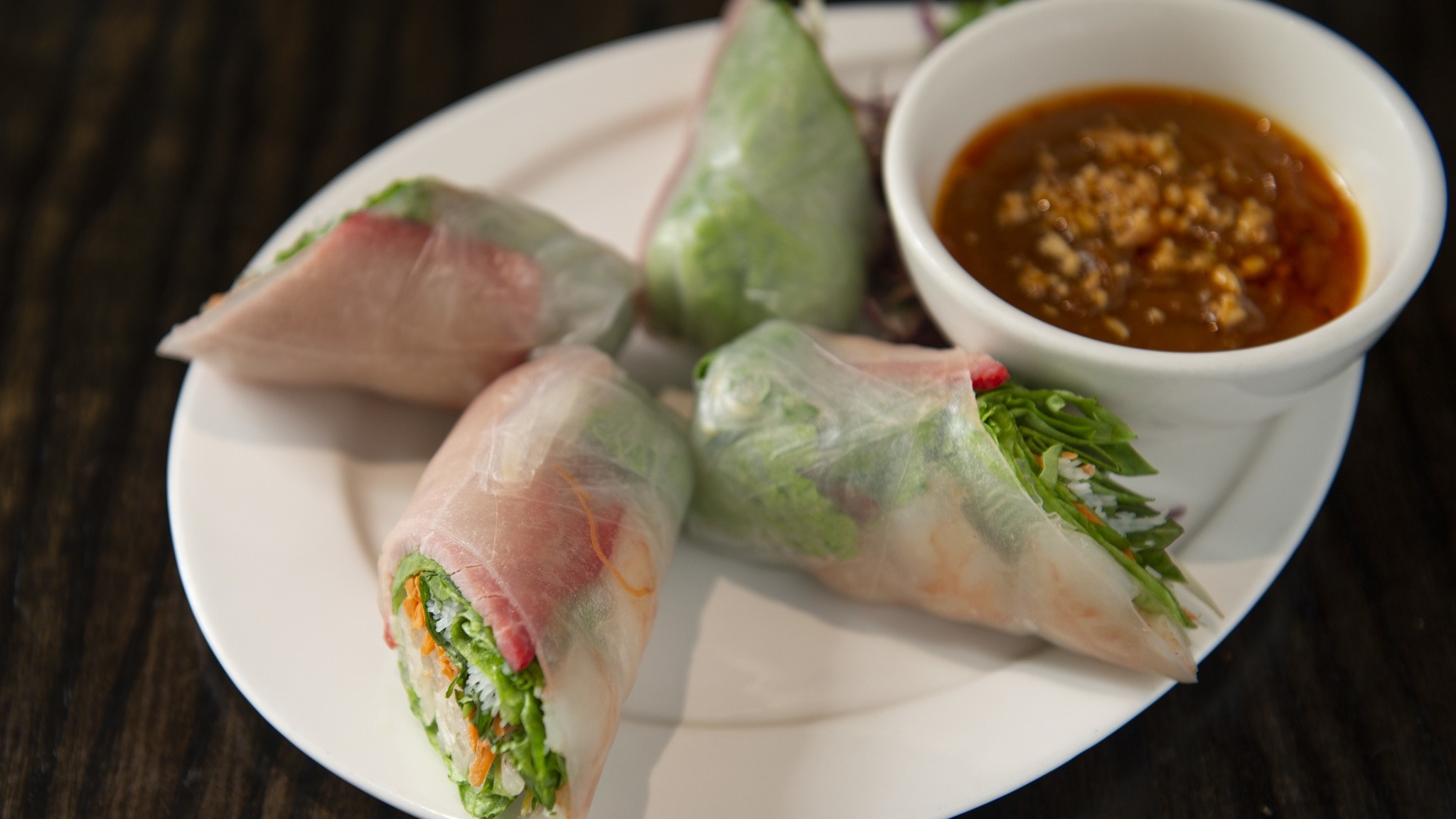 Fresh Rolls Regular (BBQ Pork & Prawns).