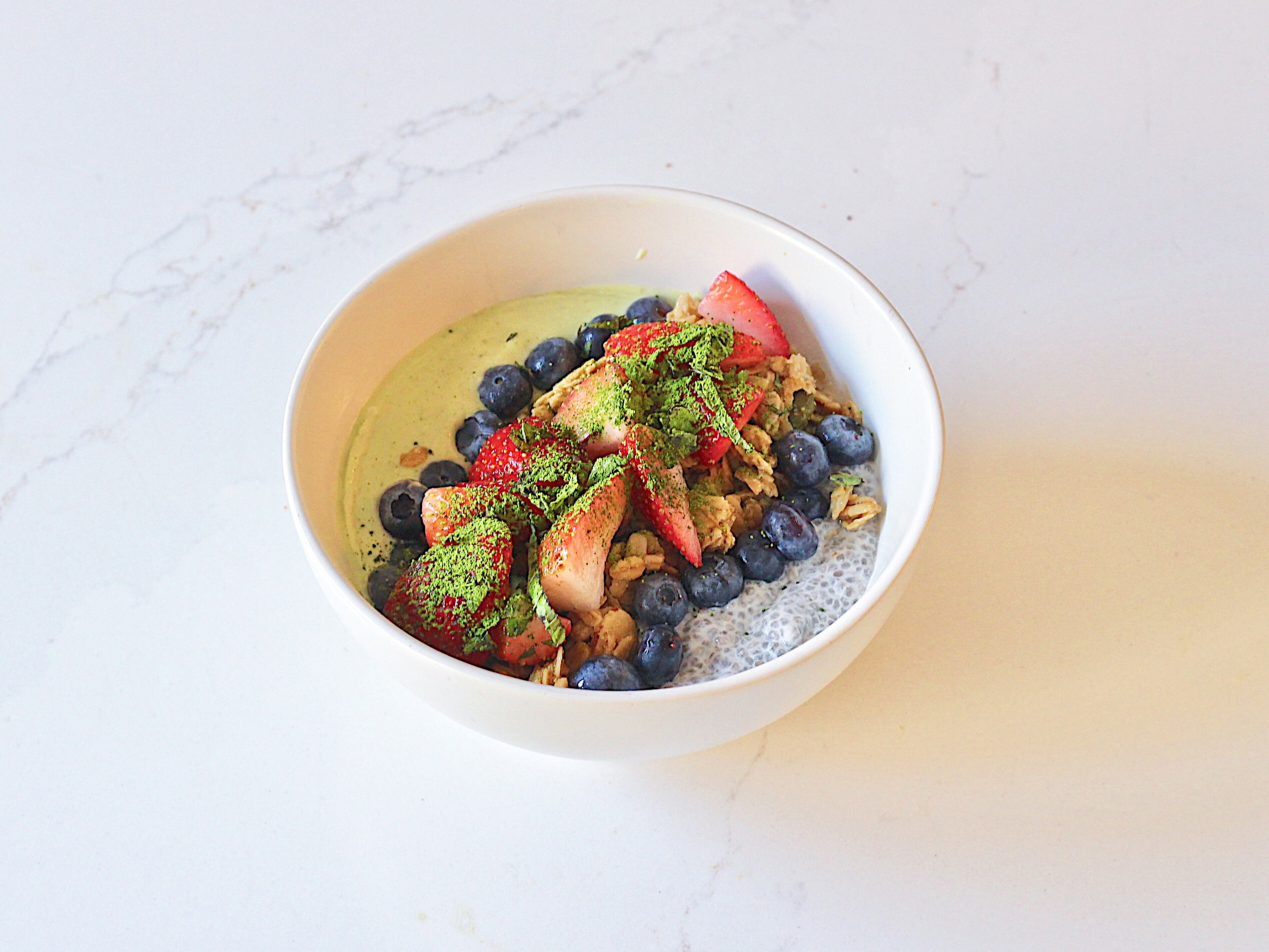 Matcha Coconut Yogurt Bowl (GF, V)