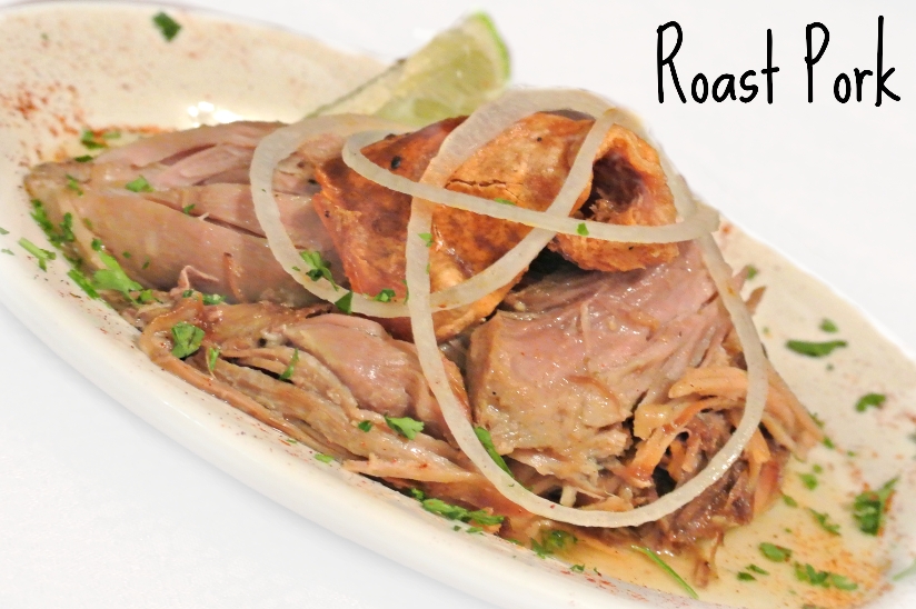 Roast Pork Lunch.