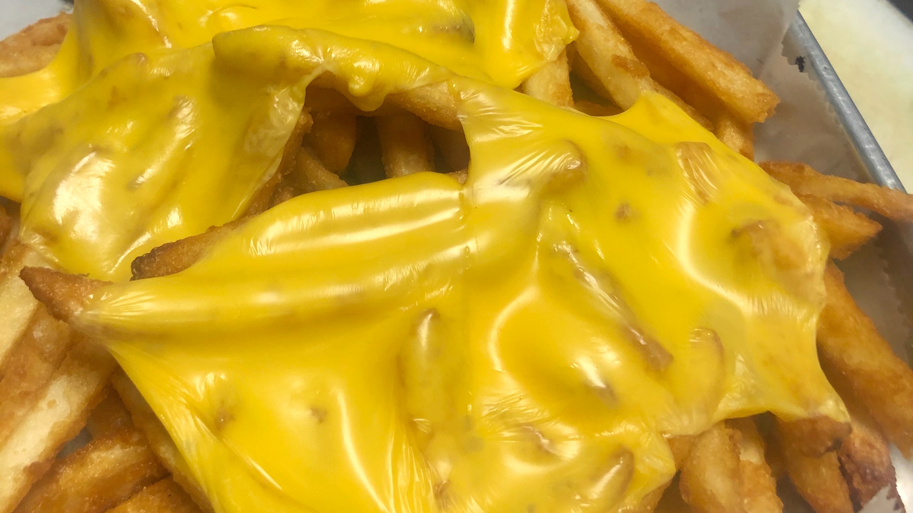 Large Cheese Fries.