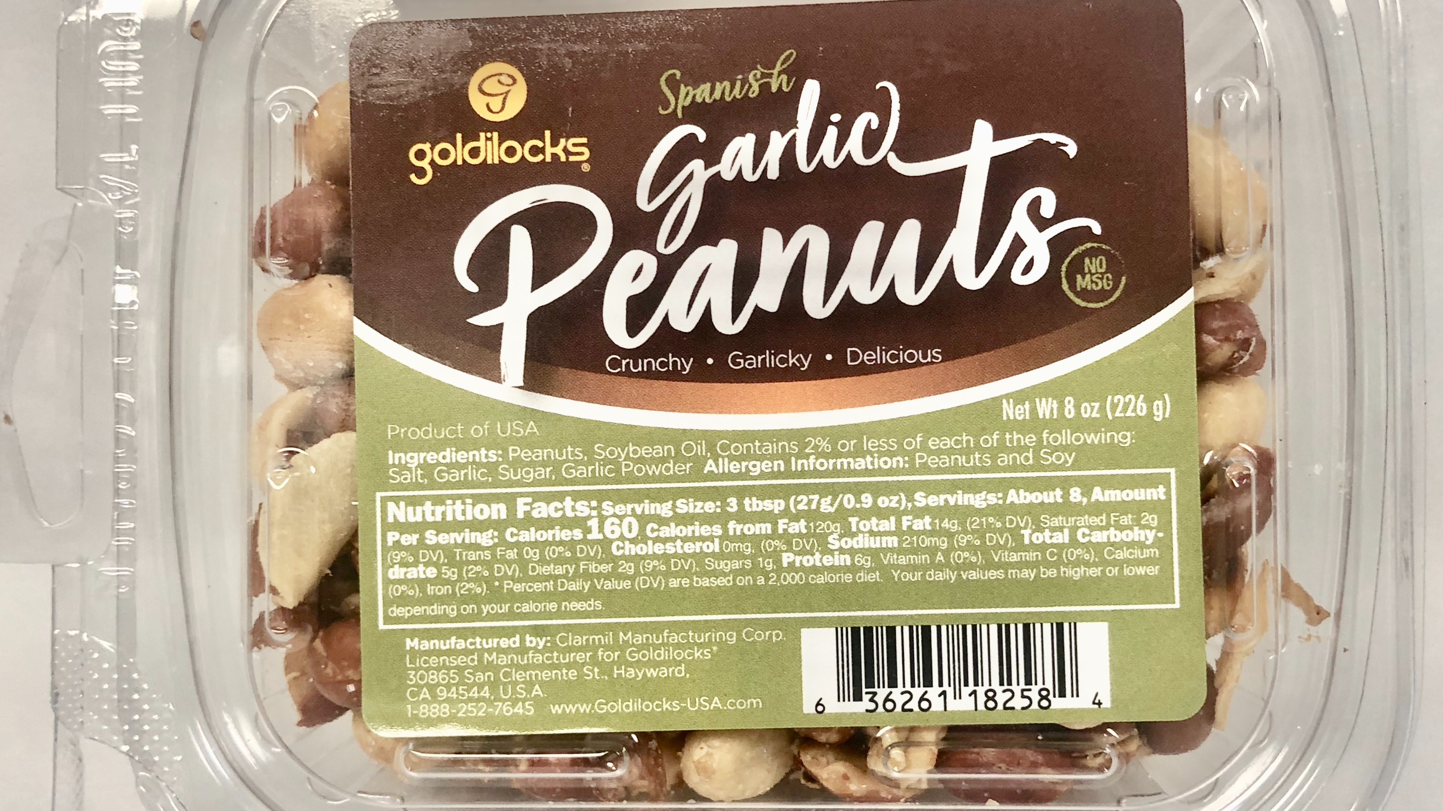 Garlic Peanuts.
