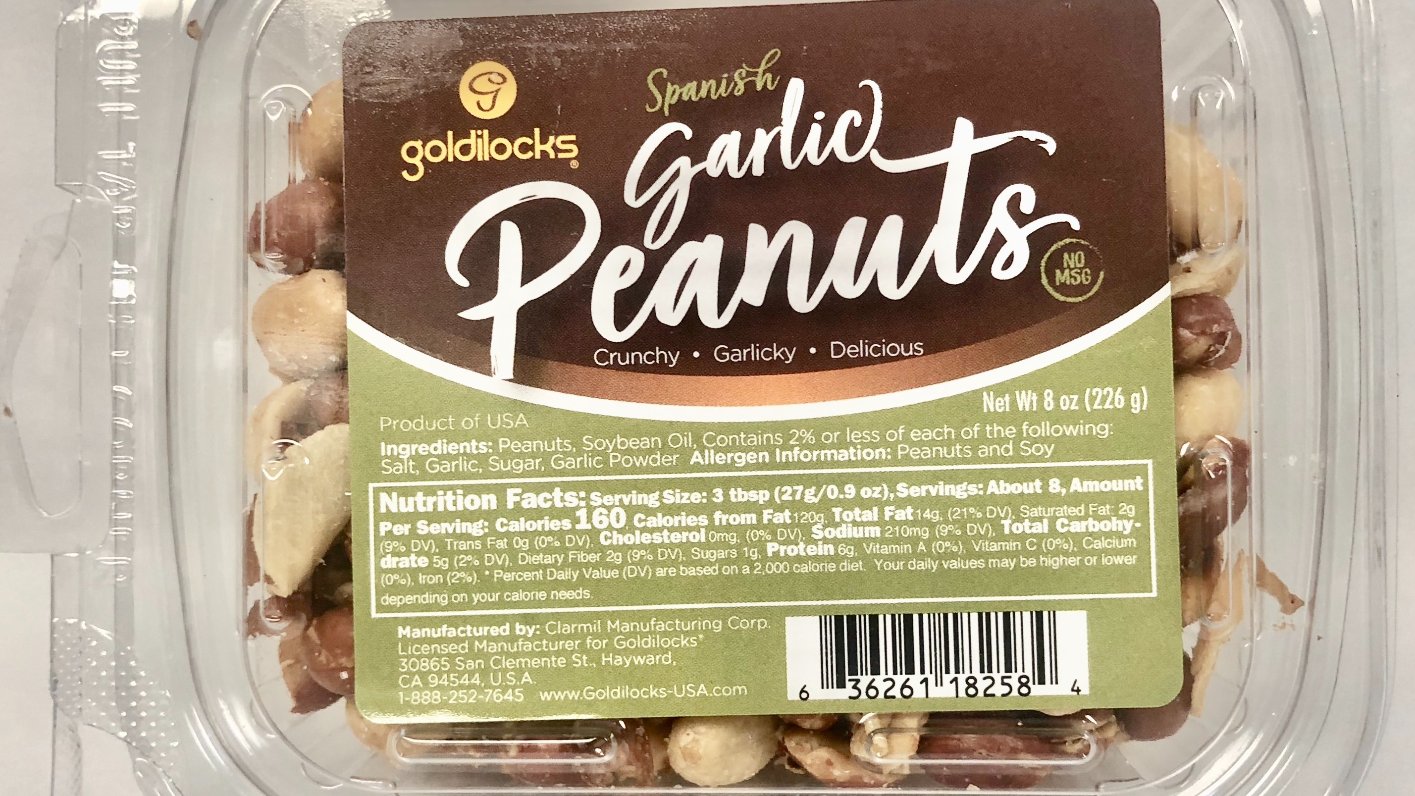 Garlic Peanuts.
