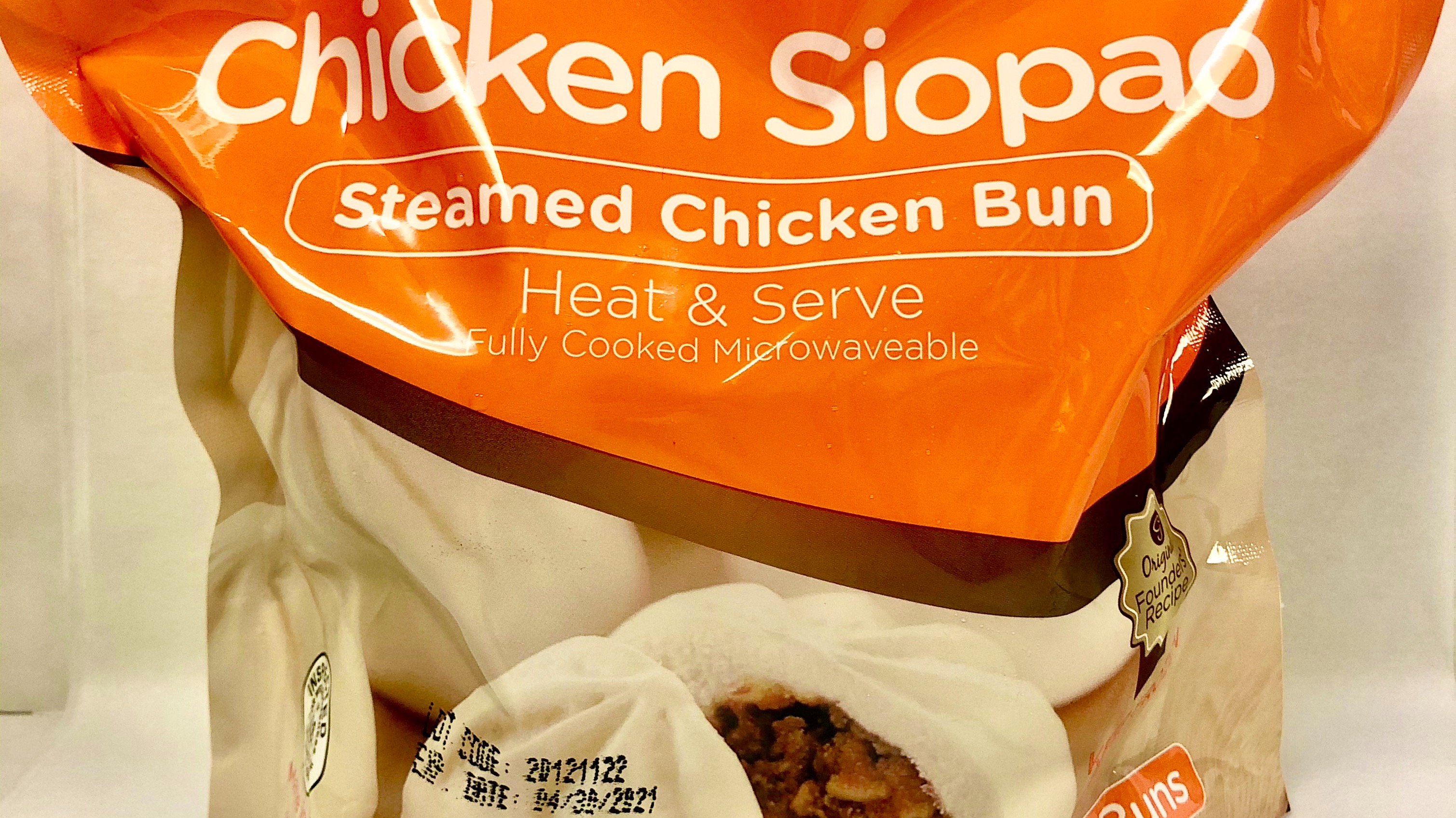 Frozen Chicken Siopao x4.