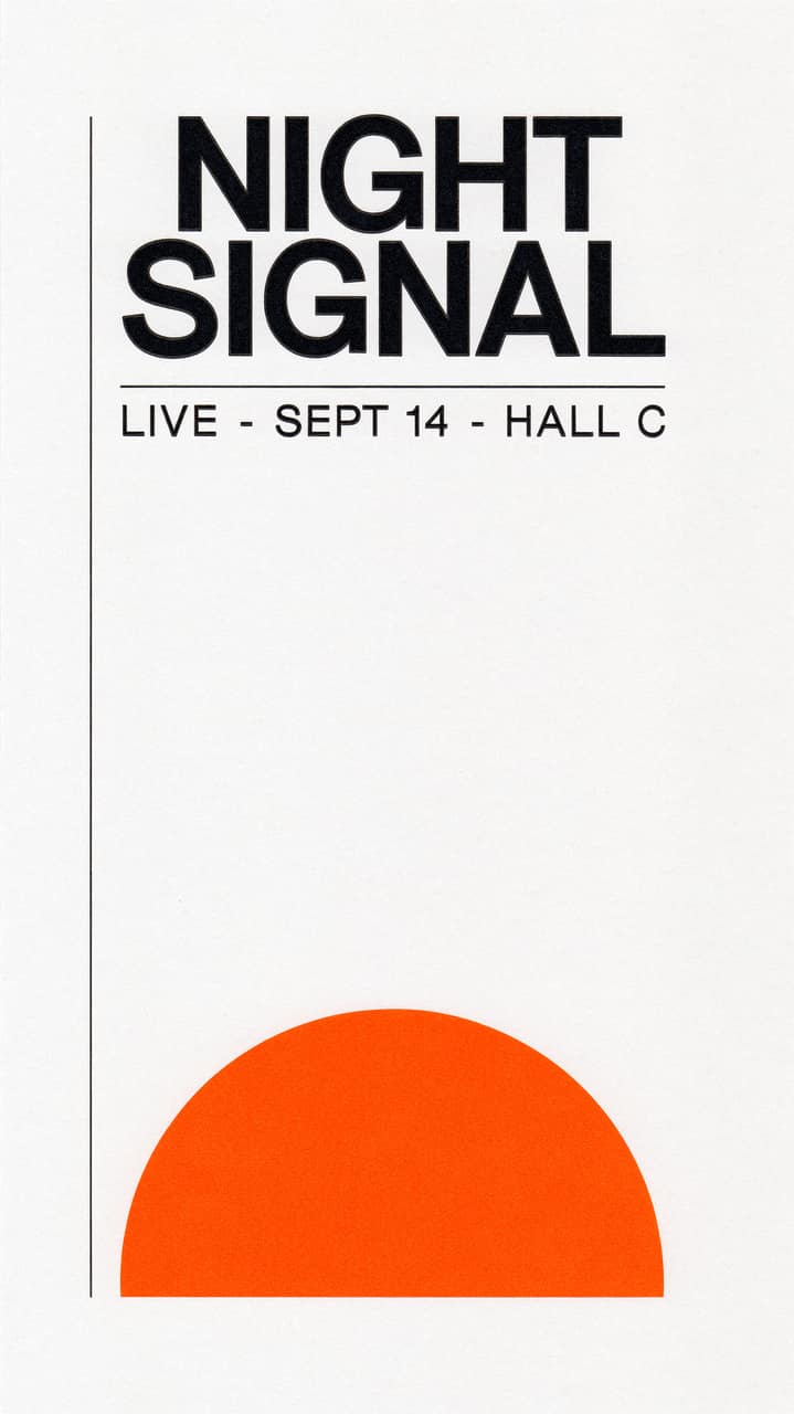 Typographic poster sample generated with Krea 3