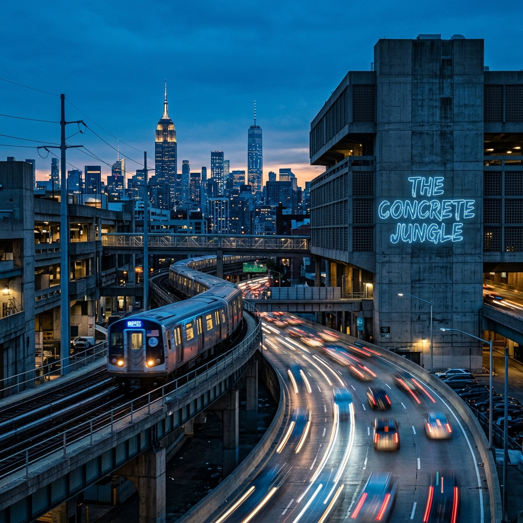 Modern concrete infrastructure for city decarbonization