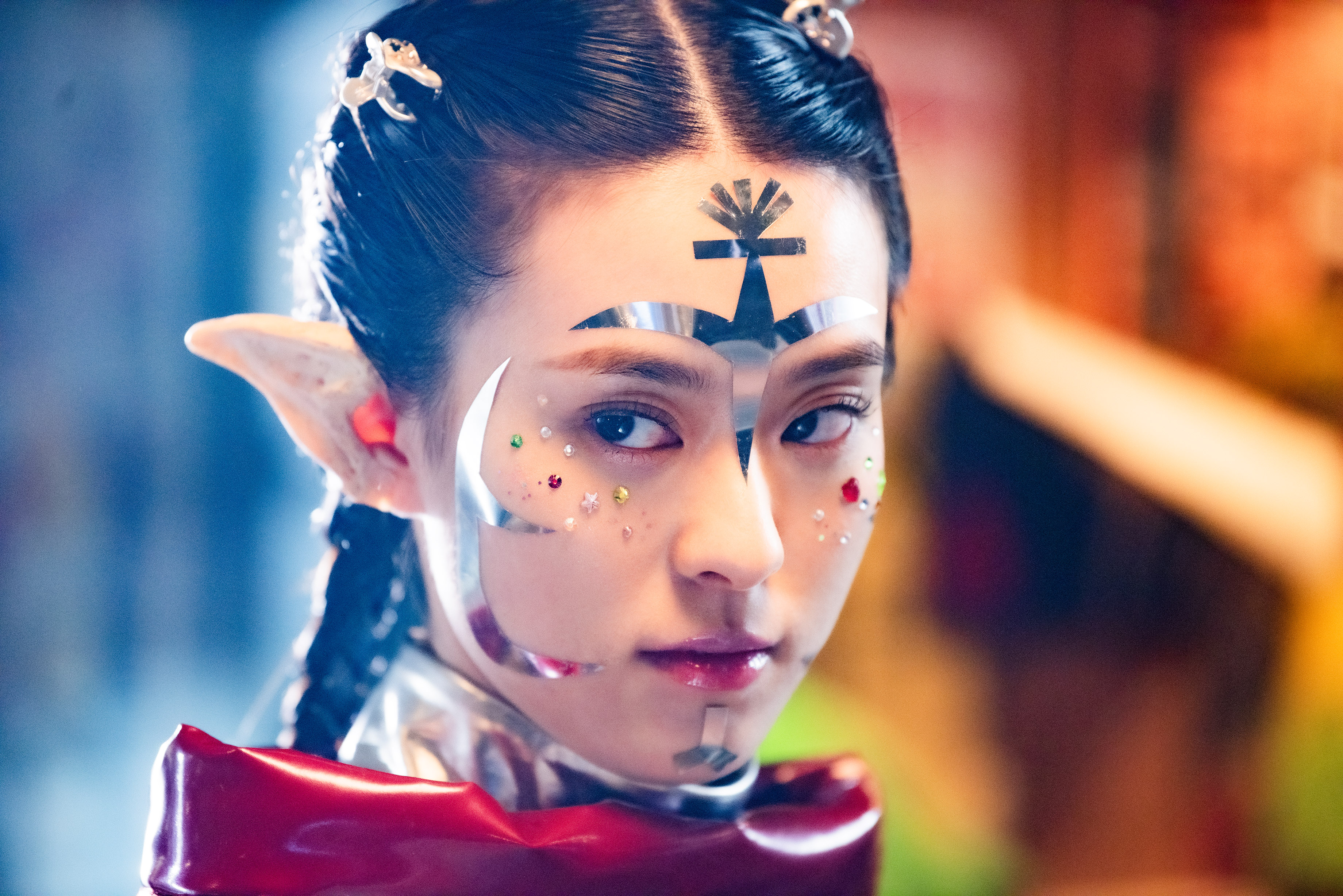 邱偲琹擔任八三夭〈愛了愛了〉MV女主角。（圖／KKLIVE 提供）